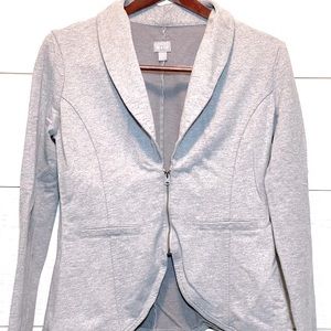 Knit blazer
